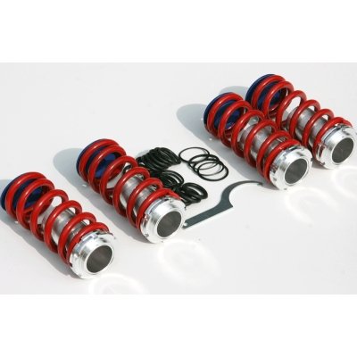 EG シビック サスペンションキット 赤 コイルスプリング Amazon.com: High Performance Parts Red Lowering Coilover Spring